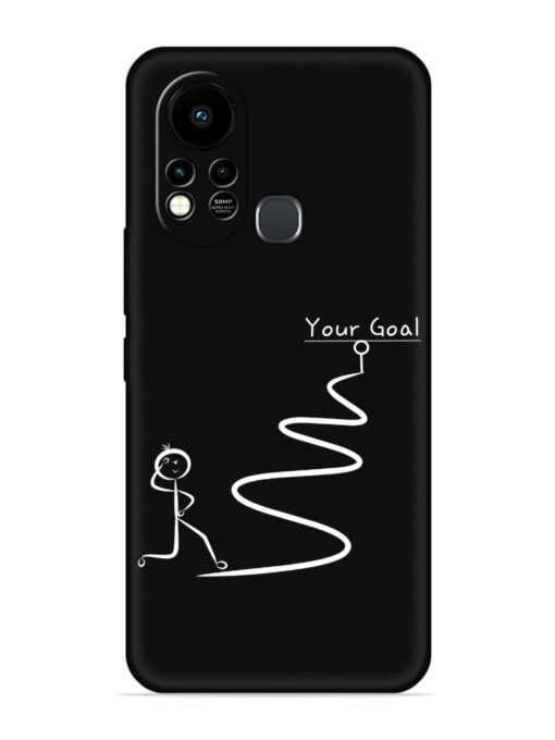 Your Goal Embossed Soft Silicone Case for Infinix Hot 11S Zapvi