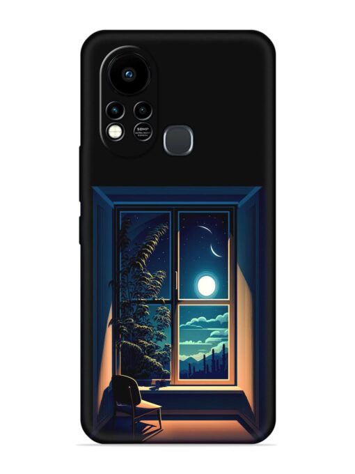 Night View At Window Embossed Soft Silicone Case for Infinix Hot 11S Zapvi