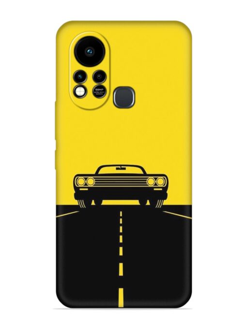 Classic Car Embossed Soft Silicone Case for Infinix Hot 11S Zapvi