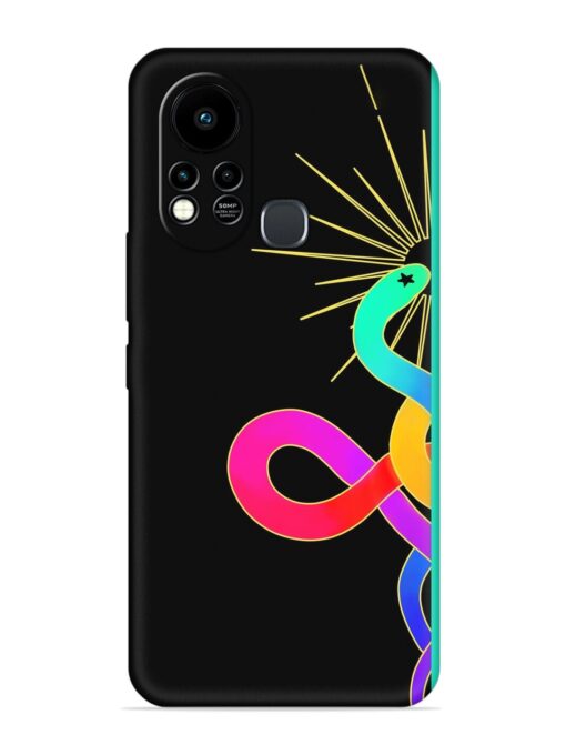 Art Geometric Abstraction Embossed Soft Silicone Case for Infinix Hot 11S Zapvi