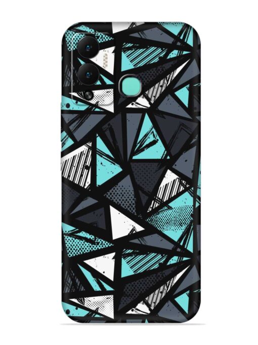 Abstract Seamless Embossed Soft Silicone Case for Infinix Hot 12 Play Zapvi