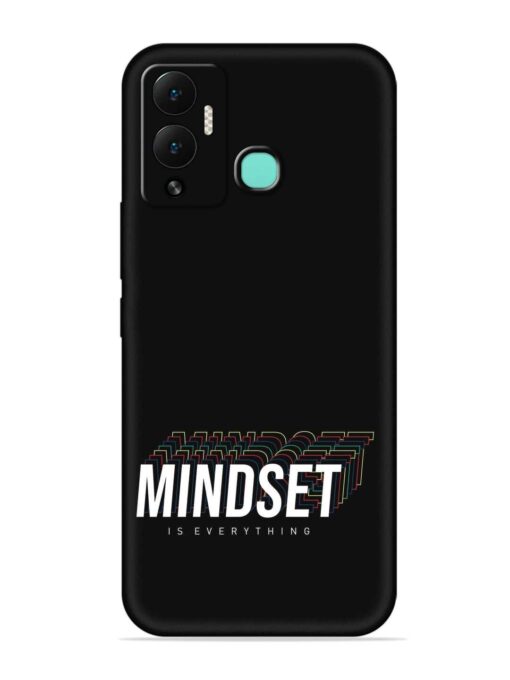 Mindset Everything Slogan Embossed Soft Silicone Case for Infinix Hot 12 Play Zapvi