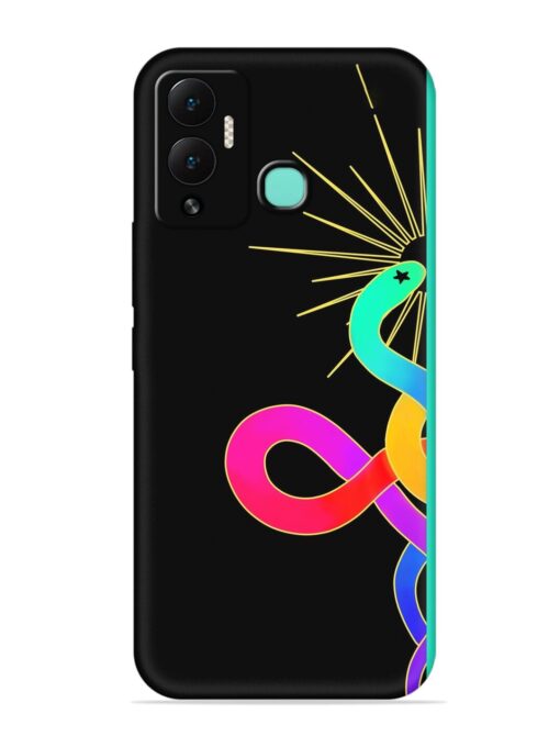 Art Geometric Abstraction Embossed Soft Silicone Case for Infinix Hot 12 Play Zapvi