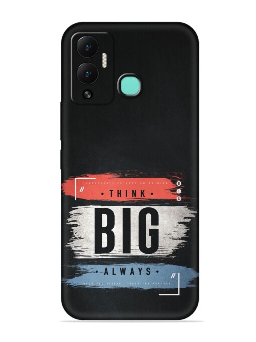 Think Big Always Embossed Soft Silicone Case for Infinix Hot 12 Play Zapvi