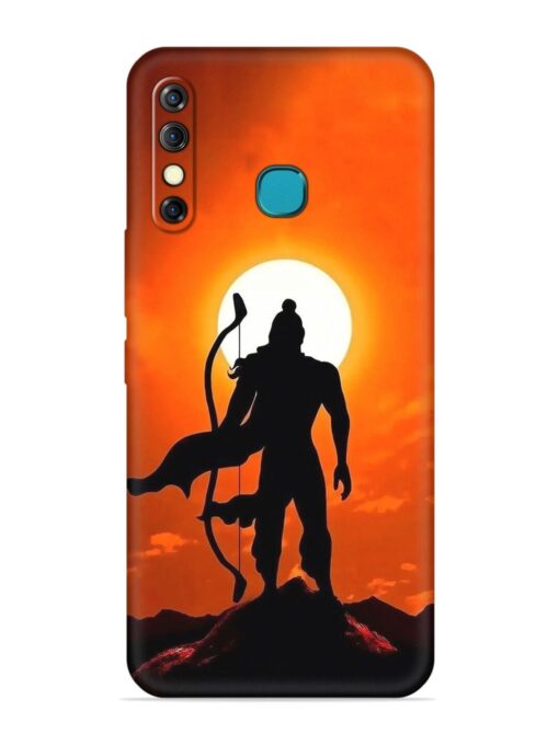 Shree Ram Embossed Soft Silicone Case for Infinix Hot 8 Zapvi