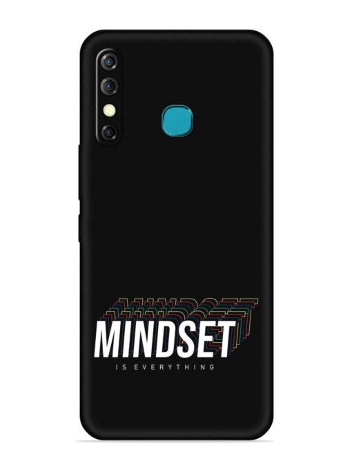 Mindset Everything Slogan Embossed Soft Silicone Case for Infinix Hot 8 Zapvi