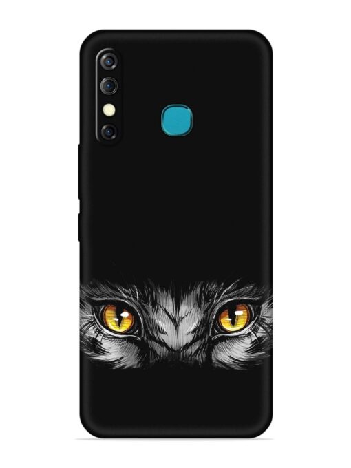 Scary Eye Embossed Soft Silicone Case for Infinix Hot 8 Zapvi