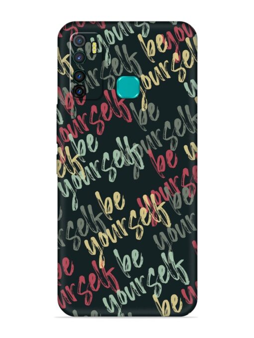 Yourself Seamless Embossed Soft Silicone Case for Infinix Hot 9 Zapvi