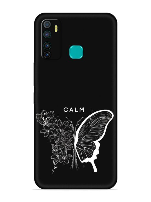 Calm Embossed Soft Silicone Case for Infinix Hot 9 Zapvi