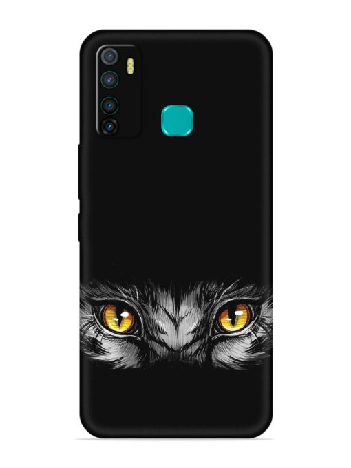 Scary Eye Embossed Soft Silicone Case for Infinix Hot 9 Zapvi