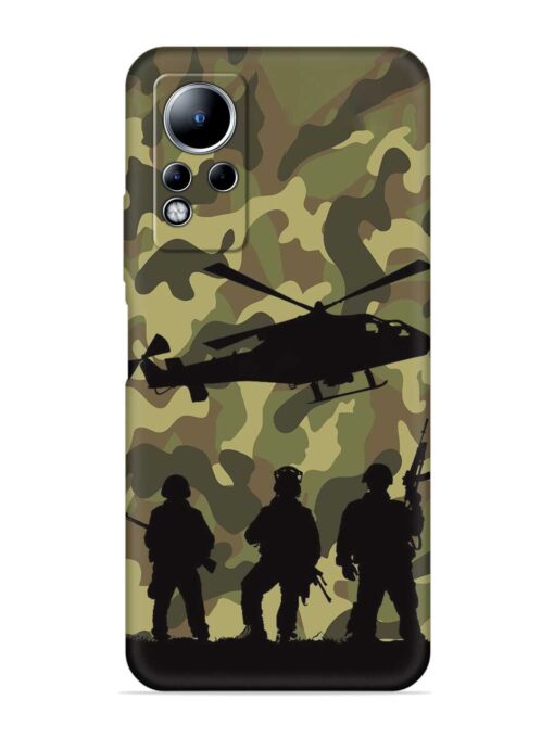 Army Heros Embossed Soft Silicone Case for Infinix Note 11 Zapvi