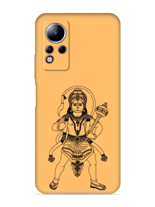 Indian God Hanuman Embossed Soft Silicone Case for Infinix Note 11 Zapvi