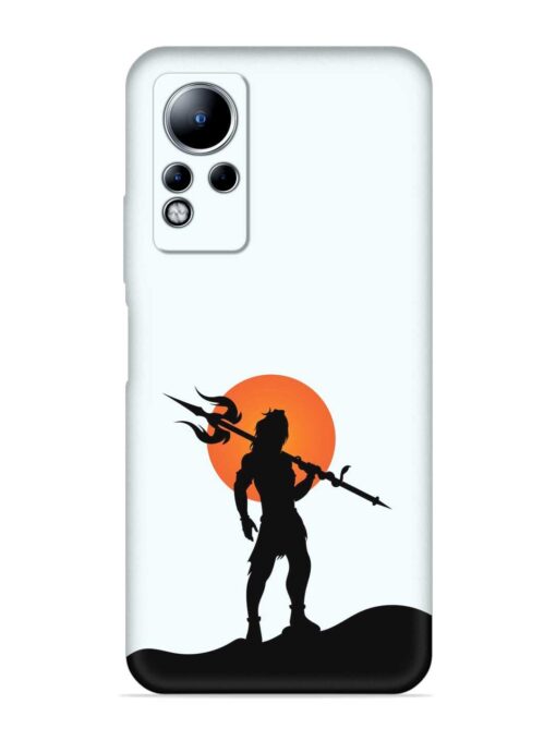 Lord Mahadev Trendy Embossed Soft Silicone Case for Infinix Note 11 Zapvi