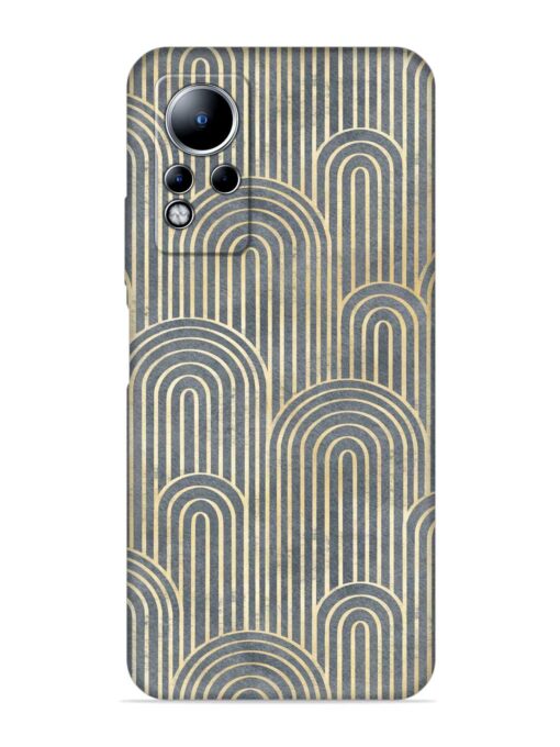 Art Deco Style Embossed Soft Silicone Case for Infinix Note 11 Zapvi