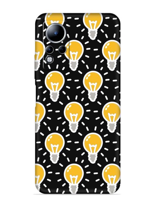 Light Bulb Seamless Embossed Soft Silicone Case for Infinix Note 11 Zapvi