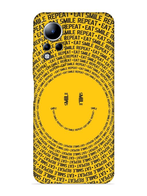 Smiley Embossed Soft Silicone Case for Infinix Note 11 Zapvi