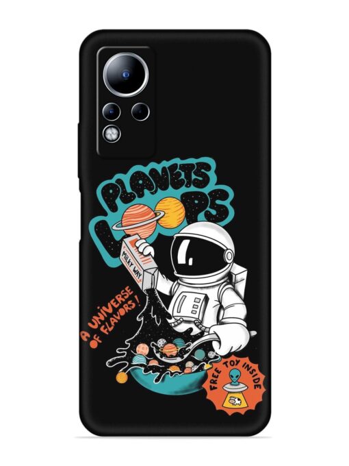 Planets Loop Embossed Soft Silicone Case for Infinix Note 11 Zapvi