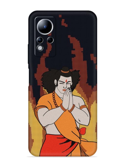 Shree Ram Vector Embossed Soft Silicone Case for Infinix Note 11 Zapvi