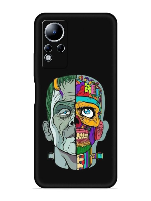 Men Vs Skull Embossed Soft Silicone Case for Infinix Note 11 Zapvi