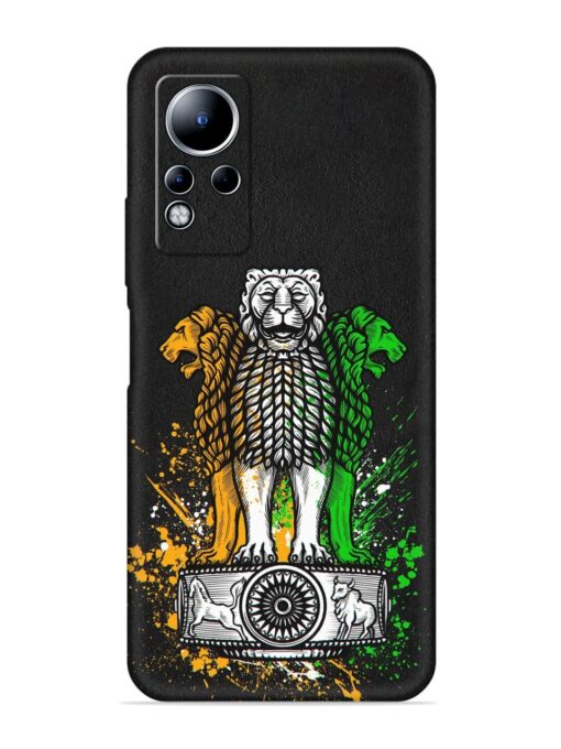 Pillars Of Ashoka Embossed Soft Silicone Case for Infinix Note 11 Zapvi