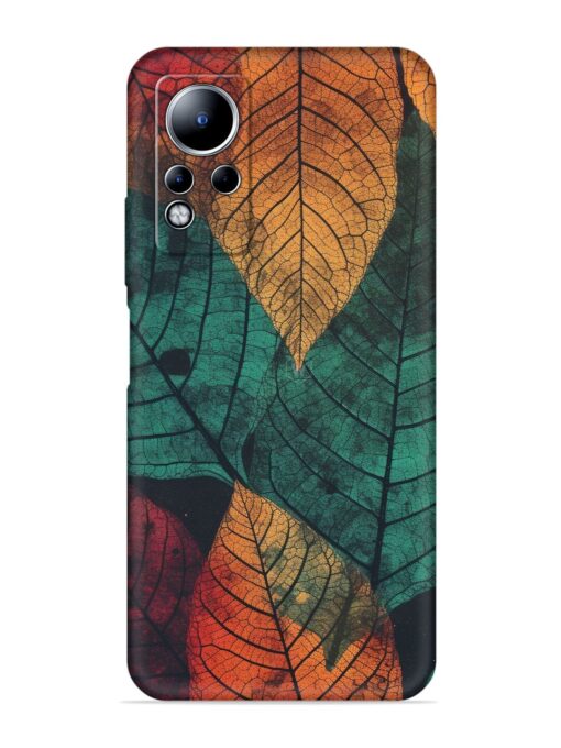 Leaves Artwork Embossed Soft Silicone Case for Infinix Note 11 Zapvi