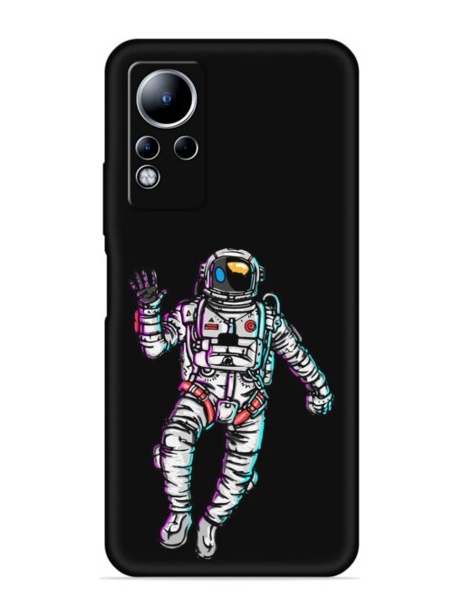 Spaceman Embossed Soft Silicone Case for Infinix Note 11 Zapvi