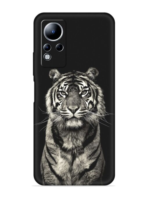 Tiger Art Embossed Soft Silicone Case for Infinix Note 11 Zapvi