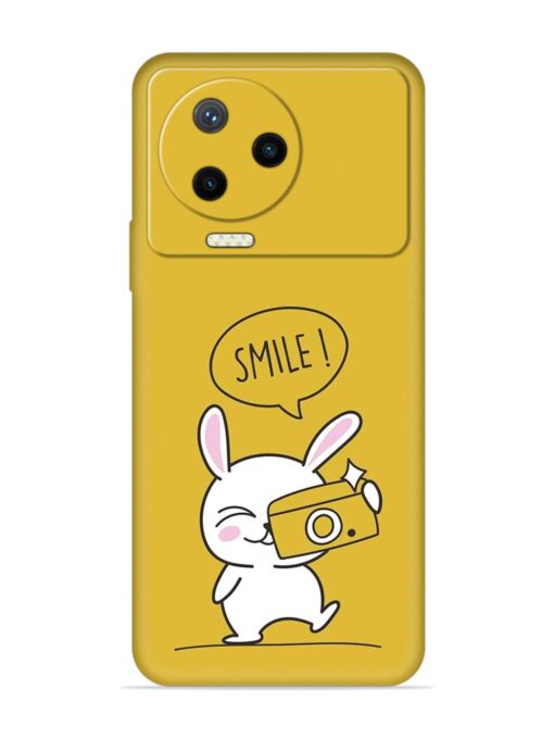 Hey Smile Please Embossed Soft Silicone Case for Infinix Note 12 Pro (4G) Zapvi