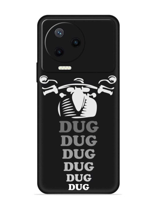 Dug Dug Dug Embossed Soft Silicone Case for Infinix Note 12 Pro (4G) Zapvi