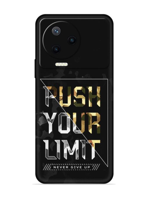 Push Your Limits Embossed Soft Silicone Case for Infinix Note 12 Pro (4G) Zapvi