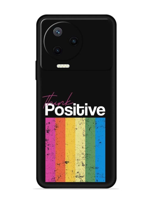 Think Positive Typography Embossed Soft Silicone Case for Infinix Note 12 Pro (4G) Zapvi