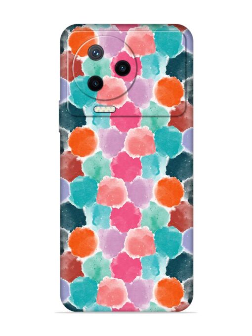 Colorful Seamless Pattern Embossed Soft Silicone Case for Infinix Note 12 Pro (4G) Zapvi