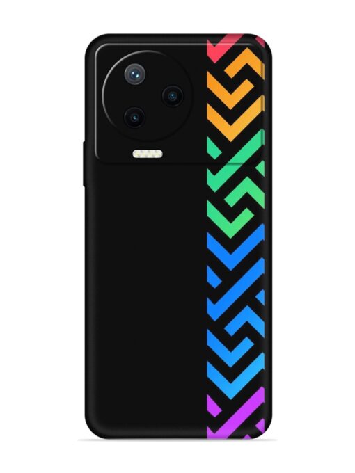 Colorshape Stripes Embossed Soft Silicone Case for Infinix Note 12 Pro (4G) Zapvi