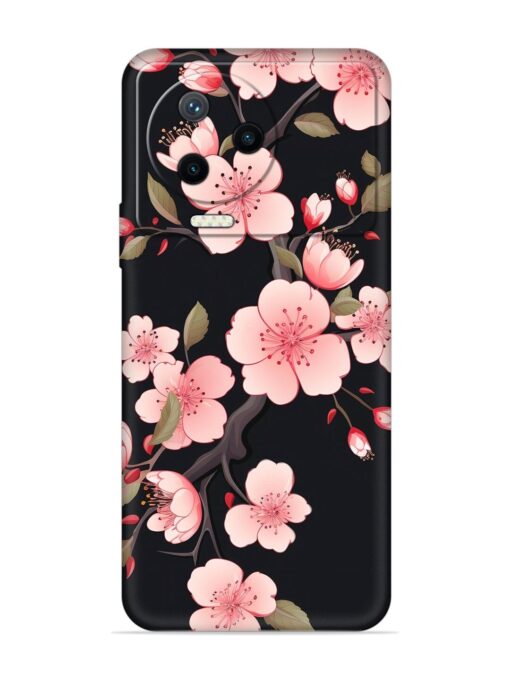 Cherry Blossom Embossed Soft Silicone Case for Infinix Note 12 Pro (4G) Zapvi