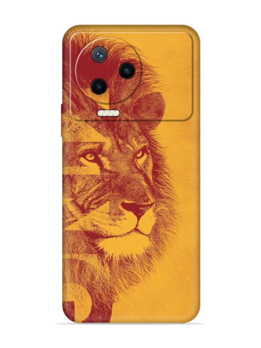 Gold Lion Crown Art Embossed Soft Silicone Case for Infinix Note 12 Pro (4G) Zapvi