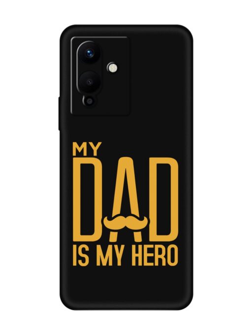 My Dad Is My Hero Embossed Soft Silicone Case for Infinix Note 12 Pro (5G) Zapvi