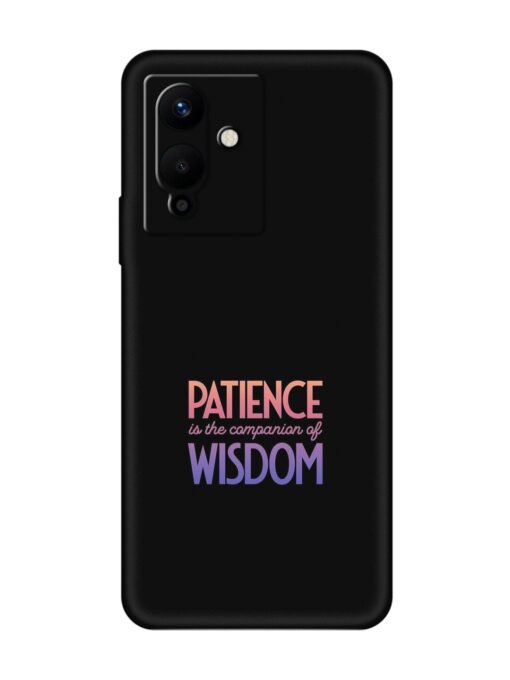 Patience Is The Embossed Soft Silicone Case for Infinix Note 12 Pro (5G) Zapvi