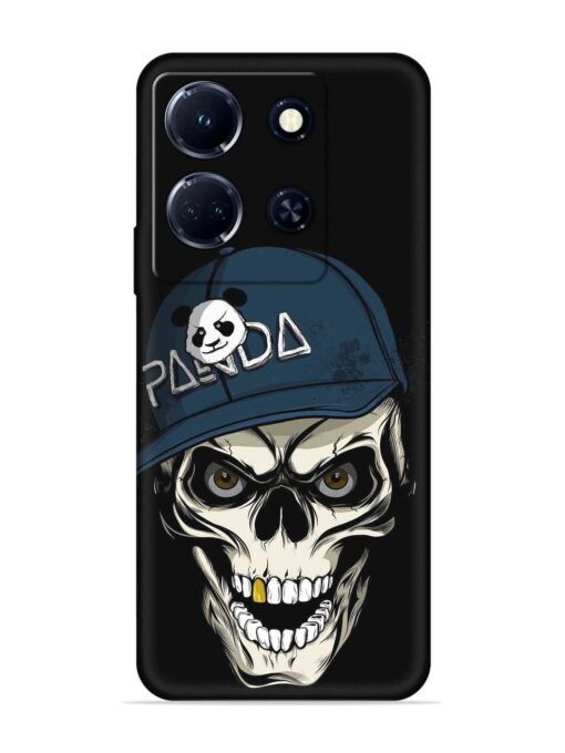 Panda Skull Embossed Soft Silicone Case for Infinix Note 30 (5G) Zapvi