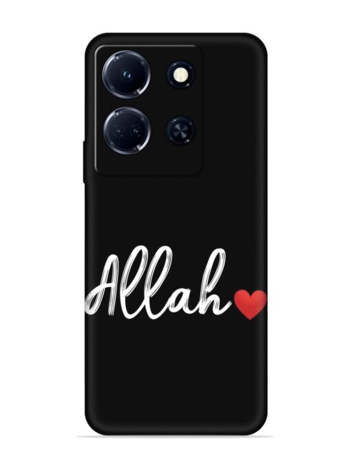 Allah Embossed Soft Silicone Case for Infinix Note 30 (5G) Zapvi