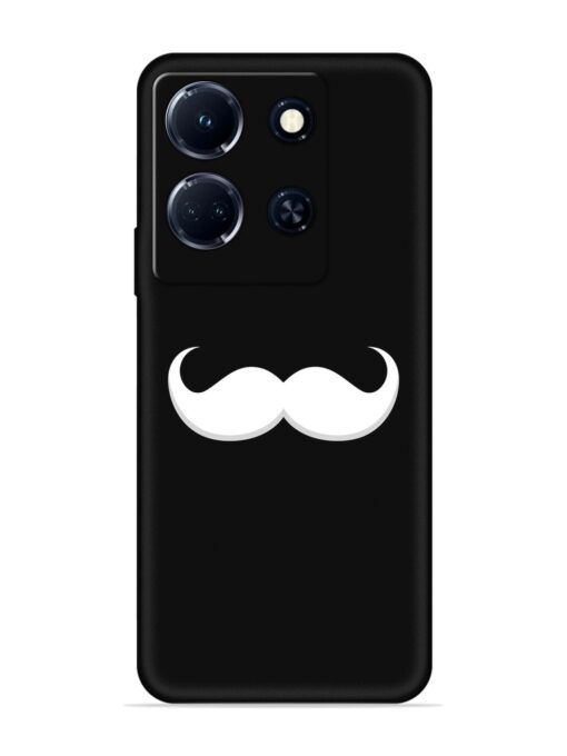 Mustache Vector Embossed Soft Silicone Case for Infinix Note 30 (5G) Zapvi