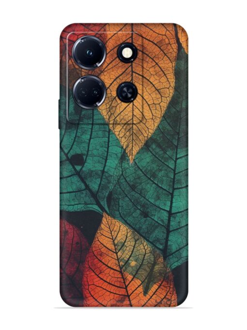 Leaves Artwork Embossed Soft Silicone Case for Infinix Note 30 (5G) Zapvi