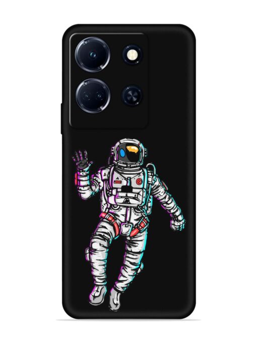 Spaceman Embossed Soft Silicone Case for Infinix Note 30 (5G) Zapvi