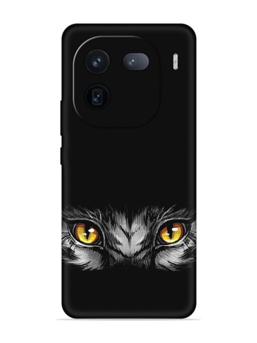 Scary Eye Embossed Soft Silicone Case for Iqoo 12 (5G) Zapvi