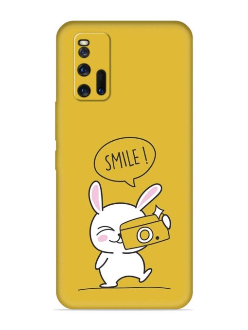 Hey Smile Please Embossed Soft Silicone Case for Iqoo 3 Zapvi