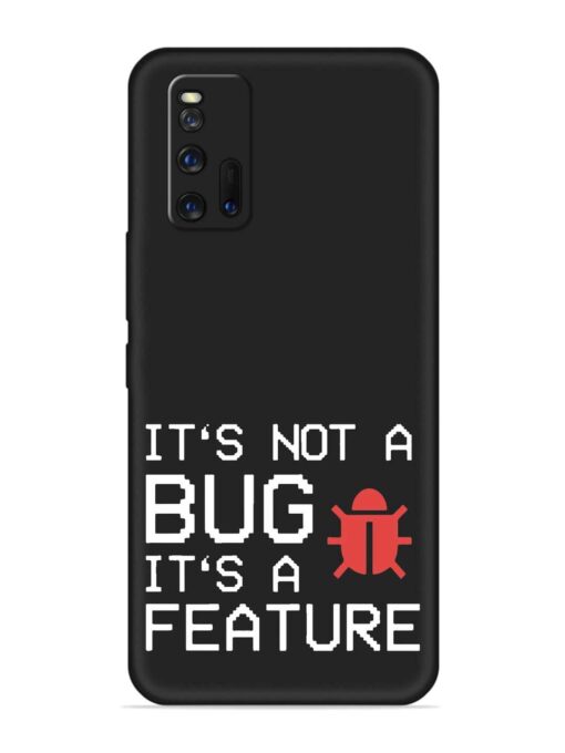 Not Bug Feature Embossed Soft Silicone Case for Iqoo 3 Zapvi