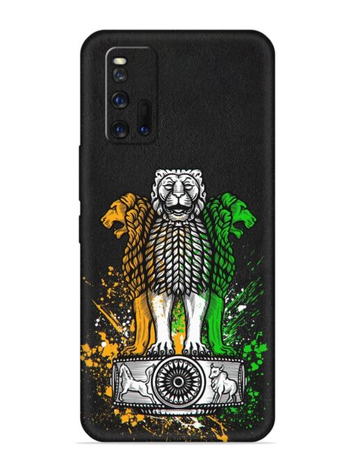 Pillars Of Ashoka Embossed Soft Silicone Case for Iqoo 3 Zapvi