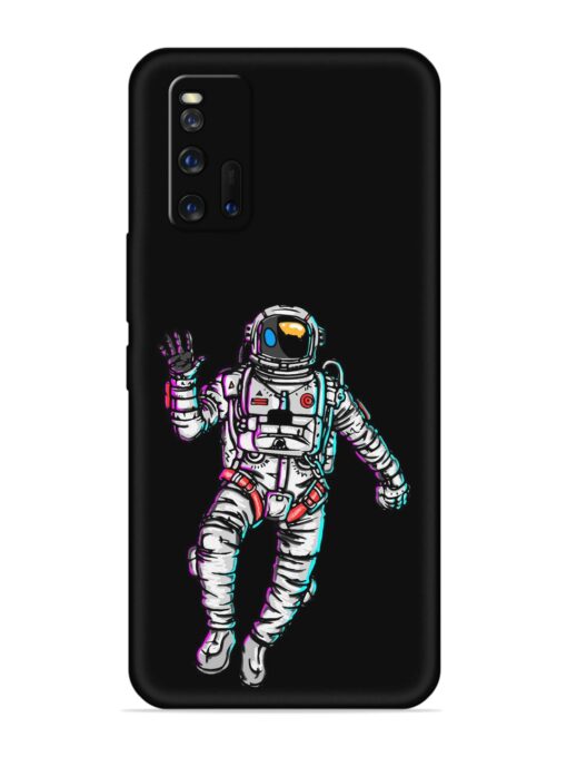 Spaceman Embossed Soft Silicone Case for Iqoo 3 Zapvi