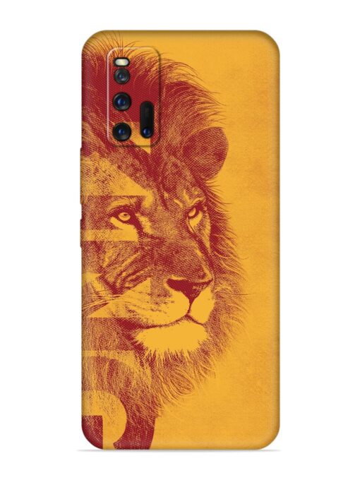 Gold Lion Crown Art Embossed Soft Silicone Case for Iqoo 3 Zapvi