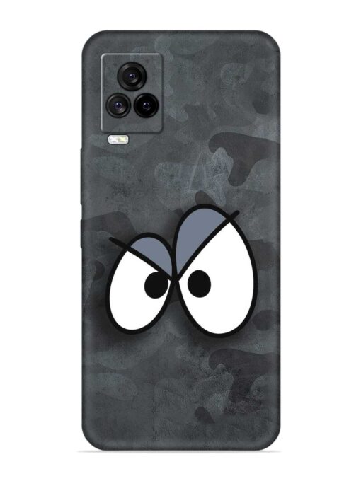 Big Eyes Night Mode Embossed Soft Silicone Case for Iqoo 7 Legend (5G) Zapvi