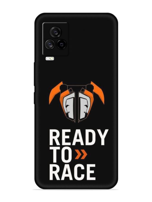 Ready To Race Embossed Soft Silicone Case for Iqoo 7 Legend (5G) Zapvi